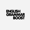 Логотип телеграм канала @englishgrammarboost — EnglishGrammarBoost