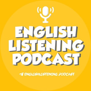Telegram kanalining logotibi englishlistening_podcast — English Listening Podcast