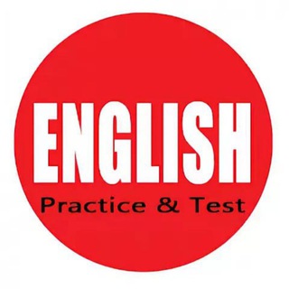 Logo of telegram channel englishpracticeon — ENGLISH ONLINE TESTS