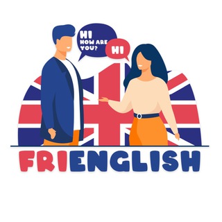 Логотип телеграм канала @englishprot — FriEnglish ☀️
