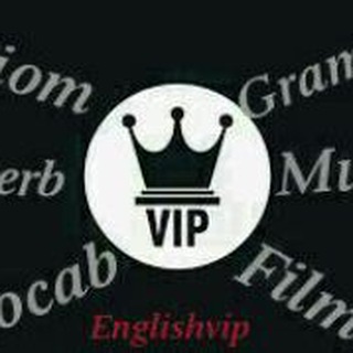 Logo of telegram channel englishvip — English VIP