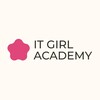 Логотип телеграм канала @englishwithavt — it girl academy 🇺🇸 english