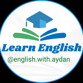Logo of telegram channel englishwithaydan — English With Aydan 🇦🇿🇺🇸