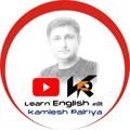 Logo saluran telegram englishwithkamleshpalariya — English with Kamlesh Palriya