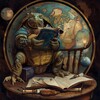 Логотип телеграм канала @englishwithterry — English with Pratchett