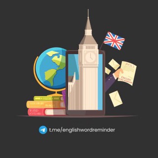 Telgraf kanalının logosu englishwordreminder — English Word Reminder