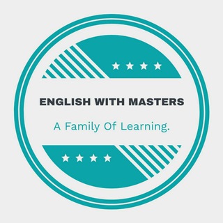 Logo of telegram channel engmasters — English With Masters