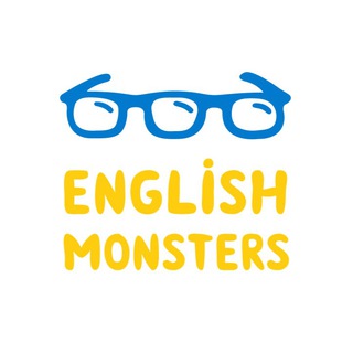Логотип телеграм -каналу engmonsters — English Monsters