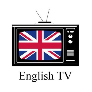 Logo of telegram channel engtv — English TV