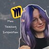 Логотип телеграм канала @engwithannie — Аня 💜 | Методические сокровища