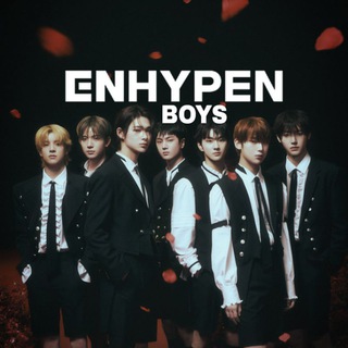 Логотип телеграм канала @enhypen_official — ENHYPEN BOYS