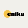 Логотип телеграм канала @enikadesign — ENIKA. Дизайн для людей, дизайн с душой #UXwizard #UIcreator