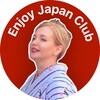 Логотип телеграм канала @enjoy_japan_club — Enjoy Japan с Ланой