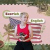 Логотип телеграм канала @enotishenglish — Енотish English 🐾