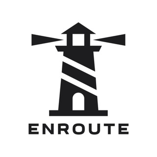 Логотип телеграм -каналу enroute_language — EnRoute