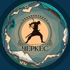Логотип телеграм канала @ensemble_cherkess — Театр Адыгского танца «Черкес»