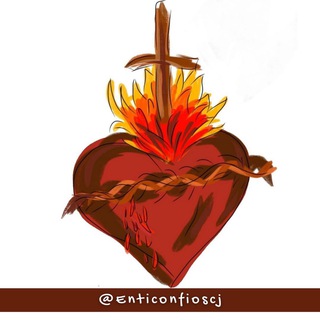 Logotipo del canal de telegramas enticonfioscj - Consagración al Sagrado Corazón de Jesús