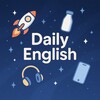 Логотип телеграм канала @envibes_daily — Daily English