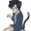 Логотип телеграм канала @epenb0benn — free hugs (лохмати рисует)