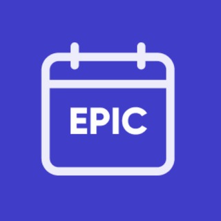 Логотип телеграм канала @epic_calendar — Epic  анонсы