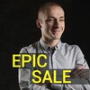Логотип телеграм -каналу epic_sale_at — Epic Sale | Антон Тягнирядно
