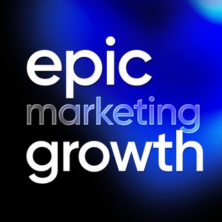Логотип телеграм канала @epicgrowth_marketing — Epic Growth — маркетинг