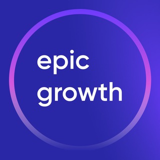 Логотип телеграм канала @epicgrowth — Epic Growth — рост продуктов