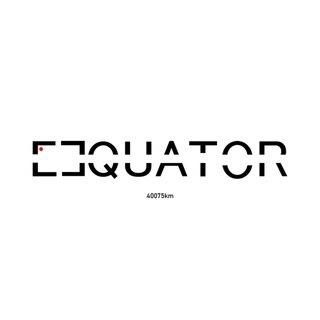 Логотип телеграм канала @equator_channel — 40075 km