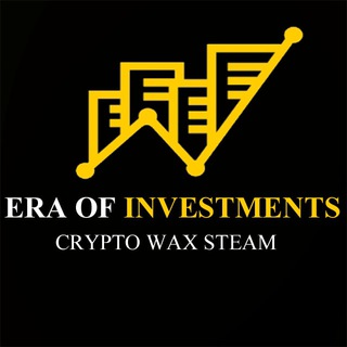 Логотип телеграм -каналу eraofinvestments — EraOfInvestments - WAX / Steam / Криптовалюта / Инвестиции