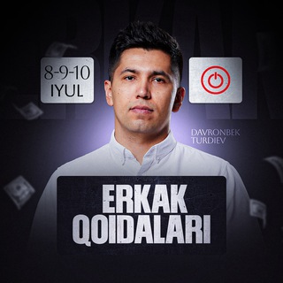 Telegram channel Start 19-iyul | Erkak Transformatsiya logo