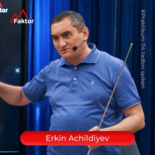 Telegram kanalining logotibi erkin_achildiyev — Erkin Achildiyev | Business Blog
