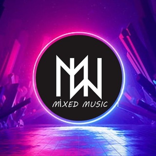 Логотип телеграм канала @erkinbayeva_dinara — MIXED Music 💜