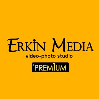Telegram kanalining logotibi erkinmedia — Erkin Media Studio 🎬 Premium