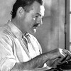 Логотип телеграм -каналу ernesthemingwaywriting — Ернест Ґемінґвей на всі випадки. Щоденники. Листи. Цитати