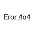Logo saluran telegram eror404_tweet — Eror 404