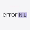 Логотип телеграм канала @error_nil — ErrorNil. iOS-разработка