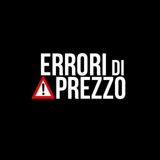 Logo del canale telegramma errori_di_prezzo - ‼️ ERRORI DI PREZZO - UFFICIALE 💯