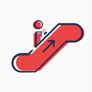 Логотип телеграм канала @escalator_up — Эскалатор едет вверх