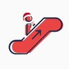 Логотип телеграм канала @escalator_up — Эскалатор едет вверх