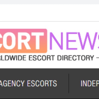 Логотип телеграм канала @escort_news — escortnews.eu