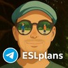 Логотип телеграм канала @eslplans — ESL-plans.com
