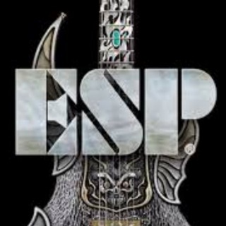 Логотип телеграм канала @espguitars_ru — ESP Guitars Russia