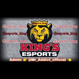 Logo of telegram channel esports_king — E sports