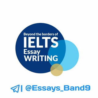 Logo of telegram channel essays_band9 — IELTS Essays Band 9 | IELTS Writing 9.0