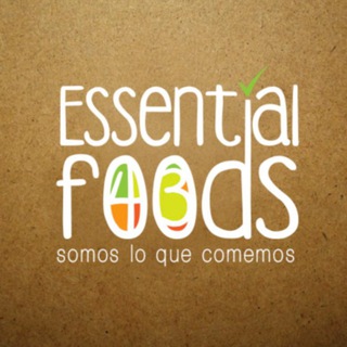 Logotipo del canal de telegramas essentialfoods - Essentialfoods