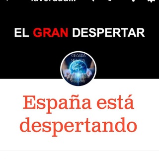 Logotipo del canal de telegramas estamosdespiertos - España DESPIERTA! Donde va uno vamos todos!🇪🇸