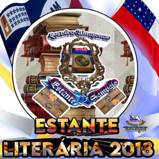 Logotipo do canal de telegrama estanteliteraria2018sampaio - ESTANTE LITERÁRIA 2018