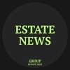 Логотип телеграм канала @estategroup_news — ESTATE NEWS 🔎
