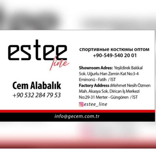 Логотип телеграм канала @estee_line — Estee Line