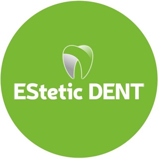 Логотип телеграм канала @estetic_dent21 — ЭСТЕТИК ДЕНТ🦷